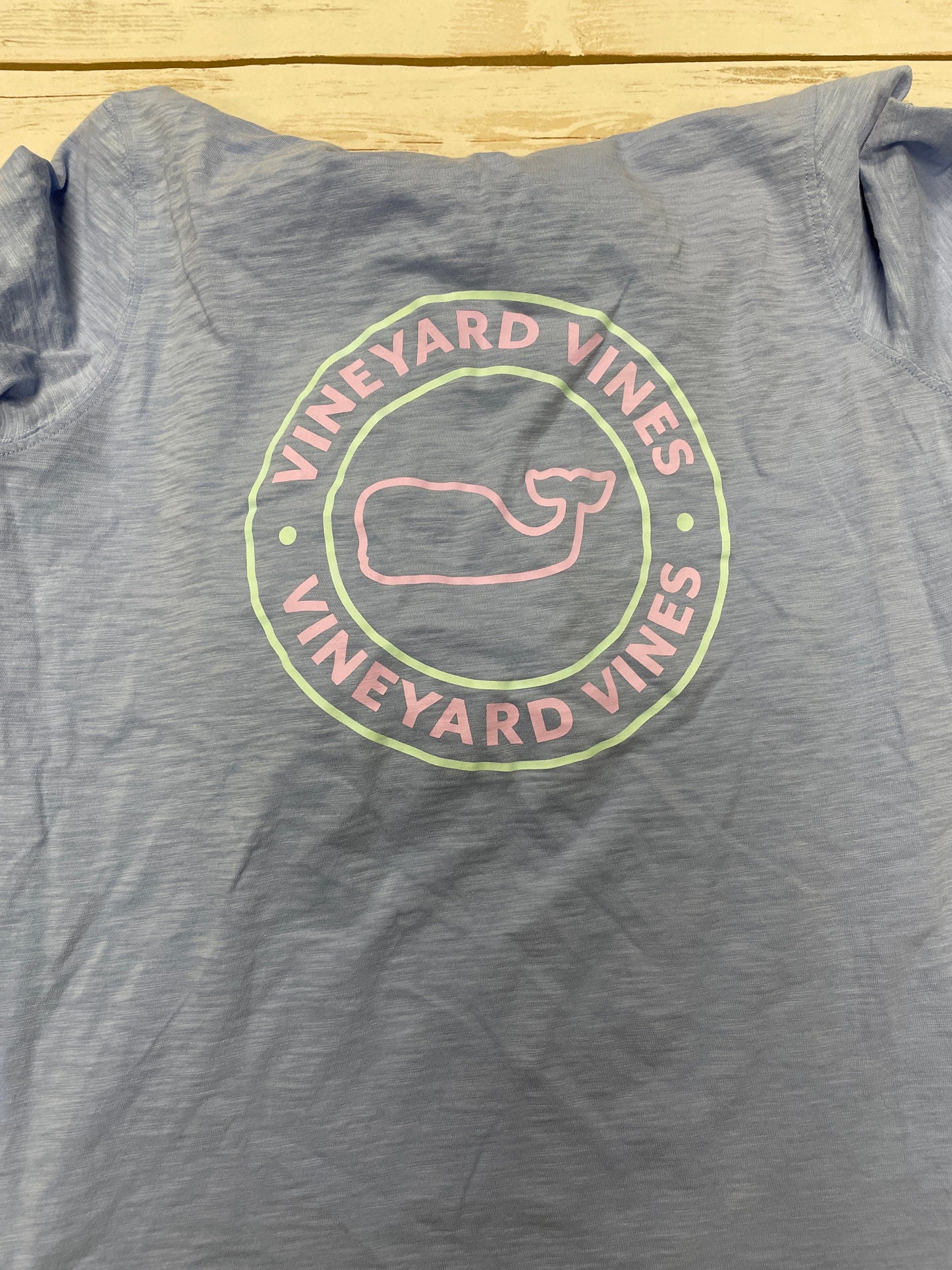 Top Long Sleeve By Vineyard Vines In Blue, Size: S