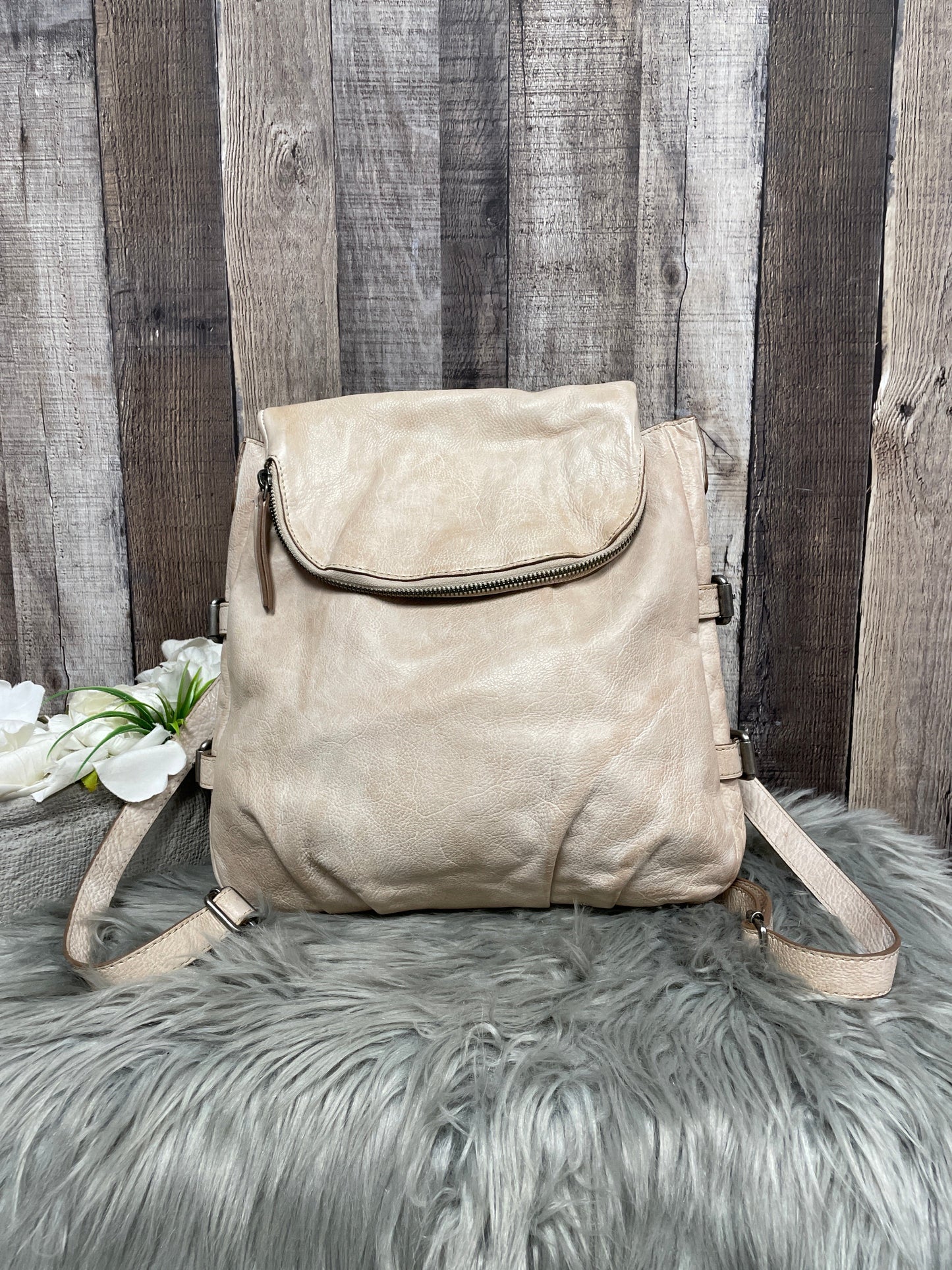 Backpack Leather By Frye And Co, Size: Large