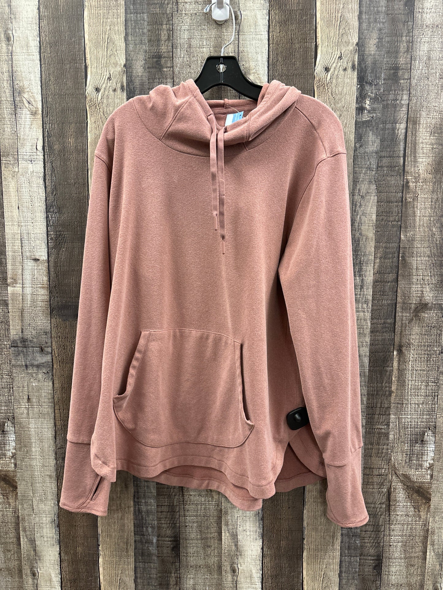 Sweatshirt Hoodie By Rbx In Mauve, Size: M