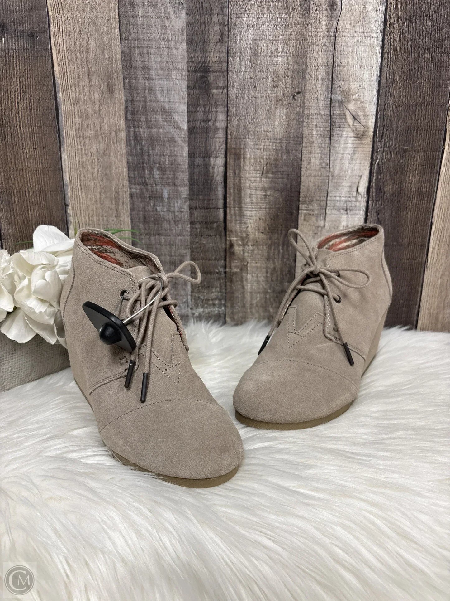 Boots Ankle Heels By Toms  Size: 8