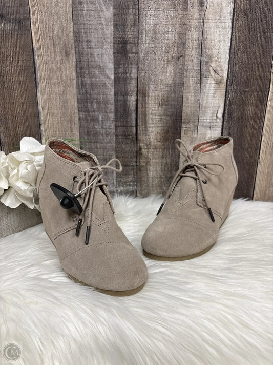 Boots Ankle Heels By Toms  Size: 8