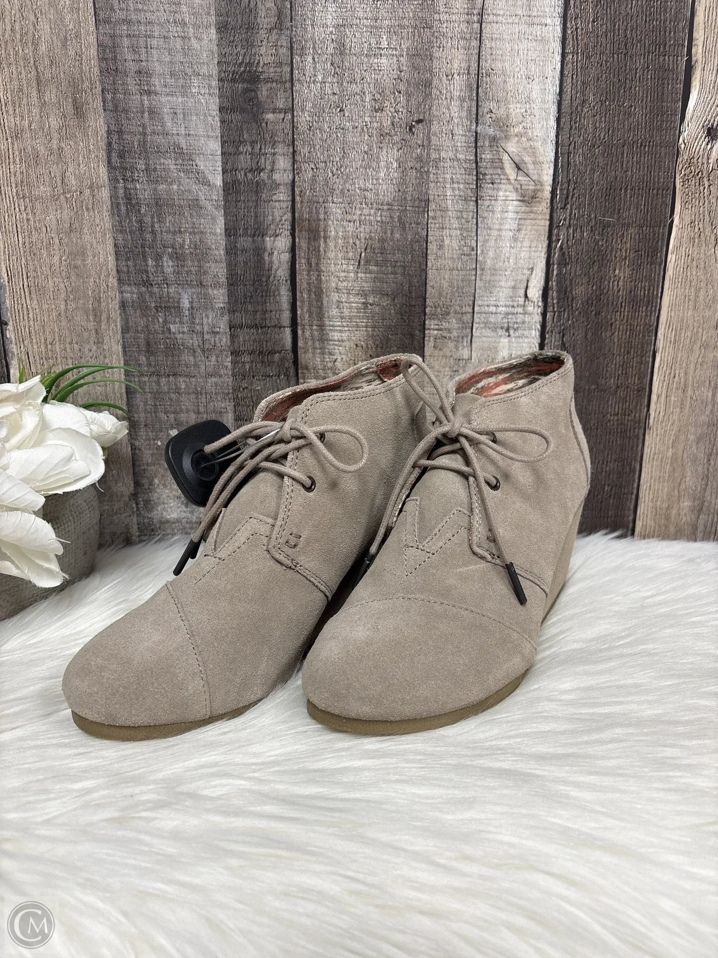 Boots Ankle Heels By Toms  Size: 8