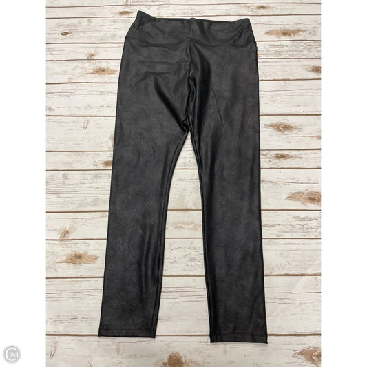 Athletic Leggings By Simply Vera In Black, Size: L