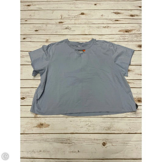 Top Short Sleeve By All In Motion In Blue, Size: Xxl