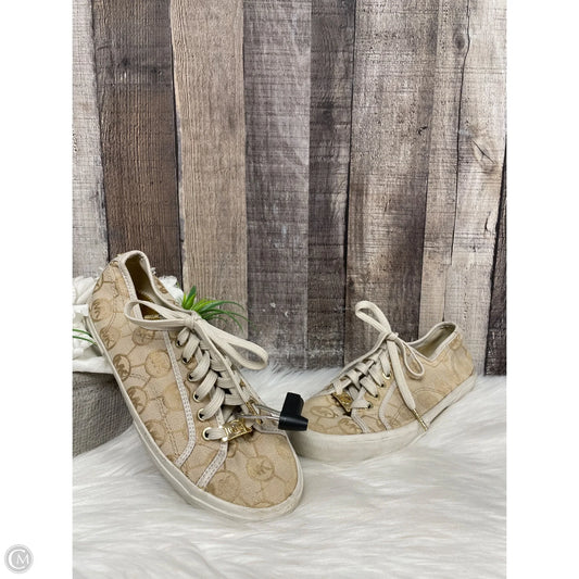 Shoes Designer By Michael Kors In Beige, Size: 7