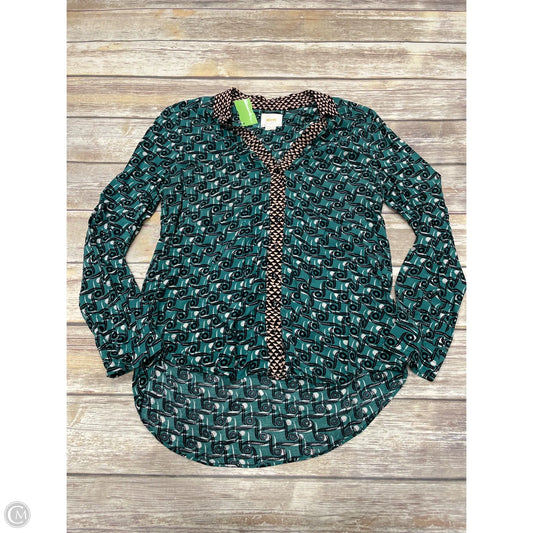 Top Long Sleeve By Maeve In Multi-colored, Size: M