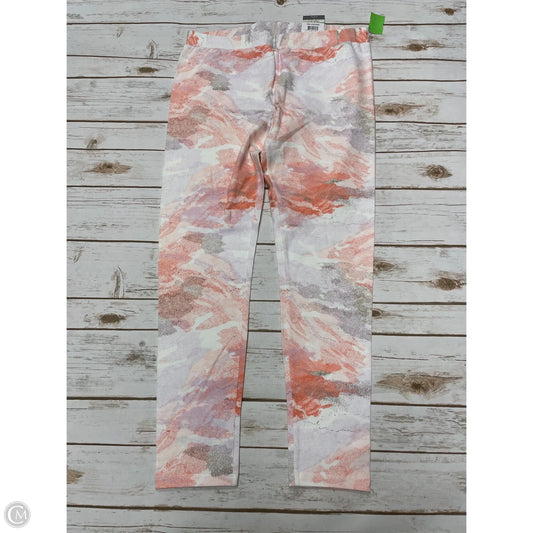 Athletic Leggings By Style And Company In Multi-colored, Size: L
