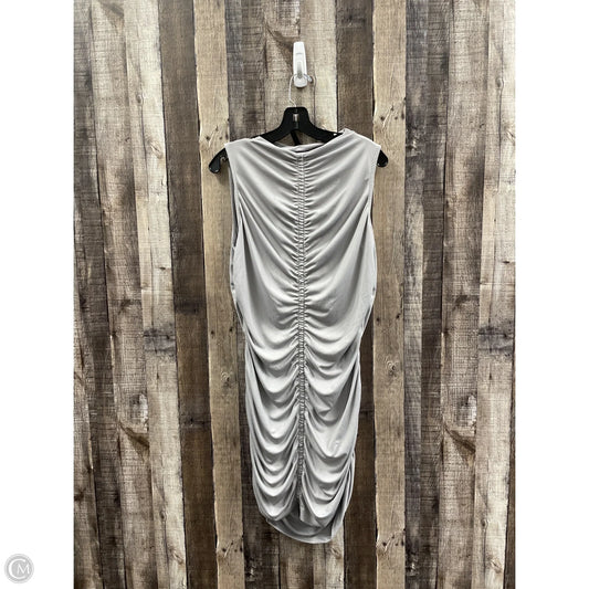 Dress Casual Midi By Divided In Grey, Size: Xl