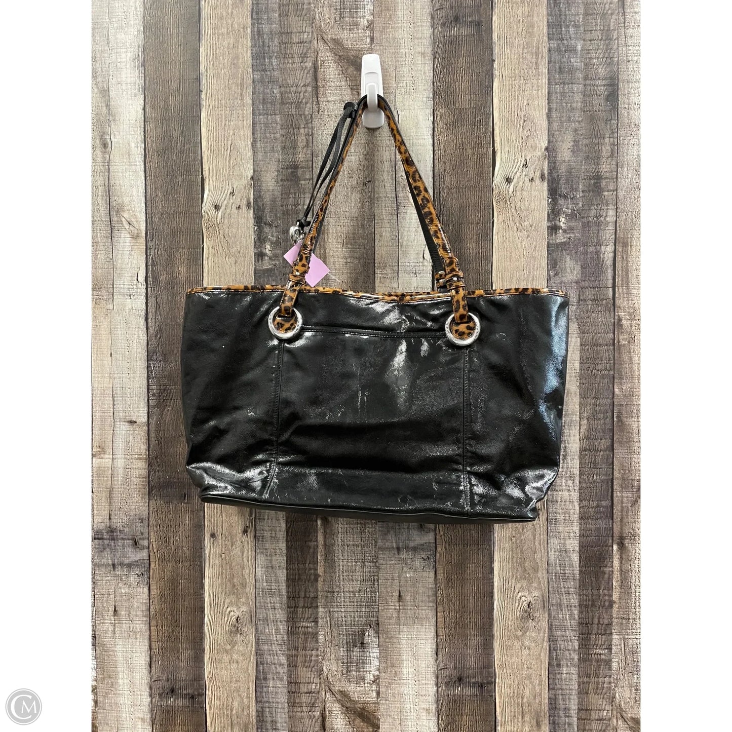 Handbag Leather By Brighton, Size: Large