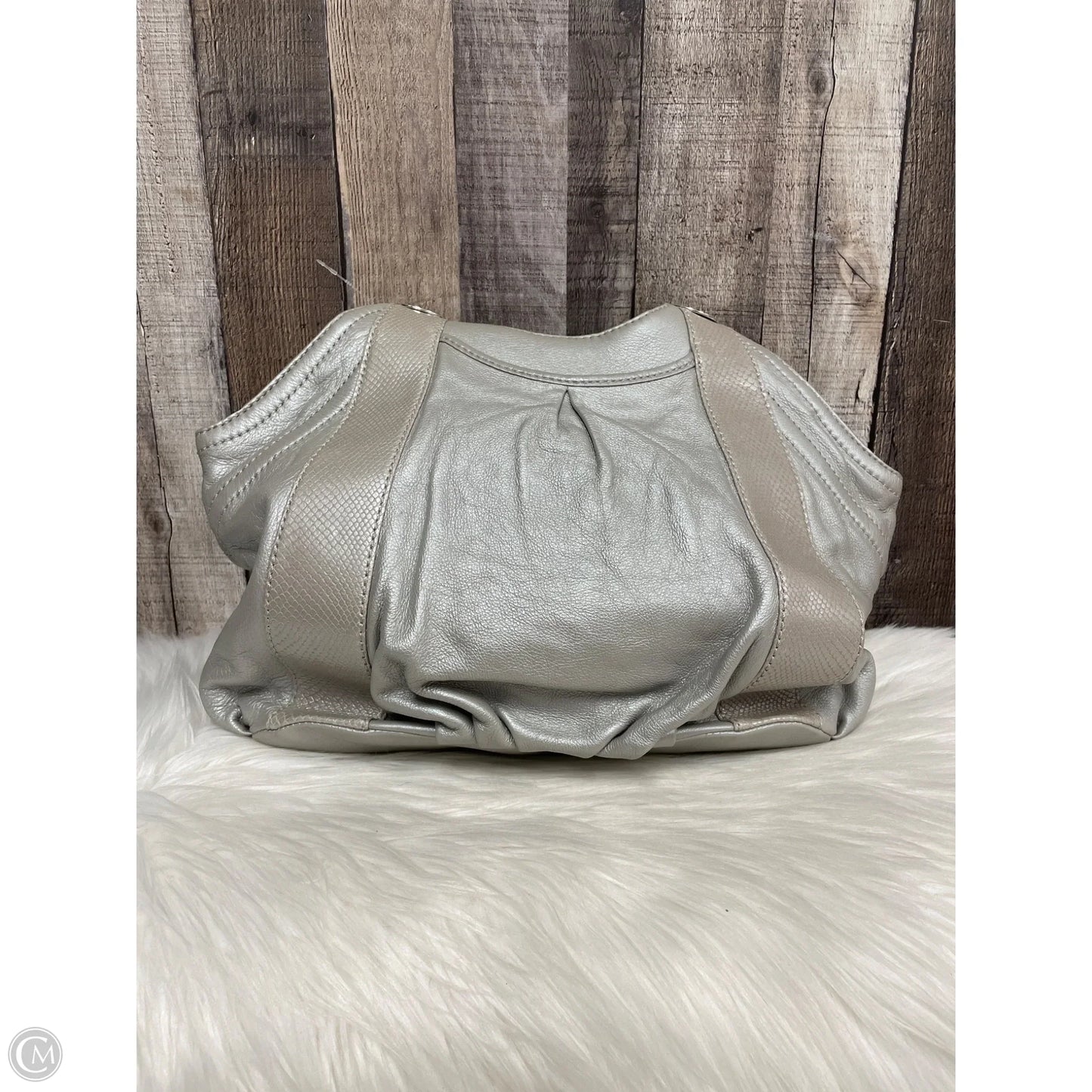 Handbag Leather By Brighton, Size: Medium