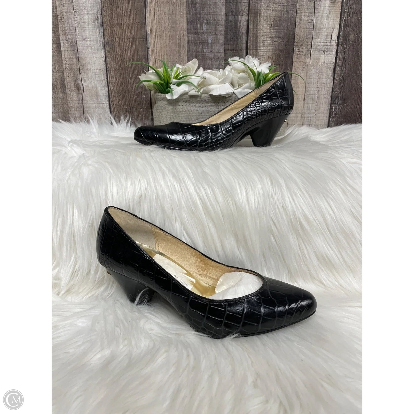 Shoes Heels Block By Michael By Michael Kors In Black, Size: 6