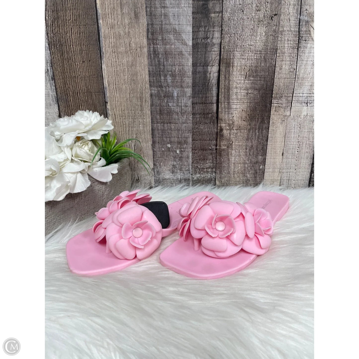 Sandals Flats By Jeffery Campbell In Pink, Size: 8