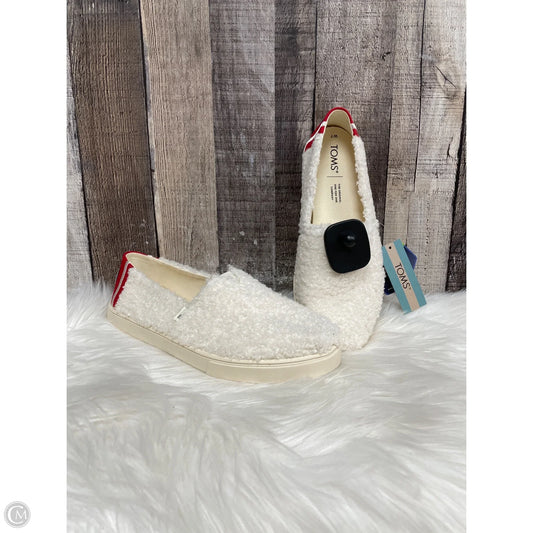 Shoes Flats By Toms In Ivory, Size: 7