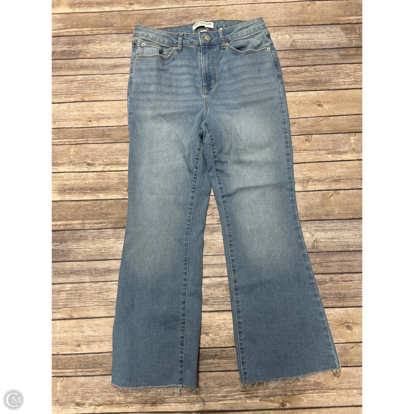 Jeans Straight By Marc New York In Blue Denim, Size: 10