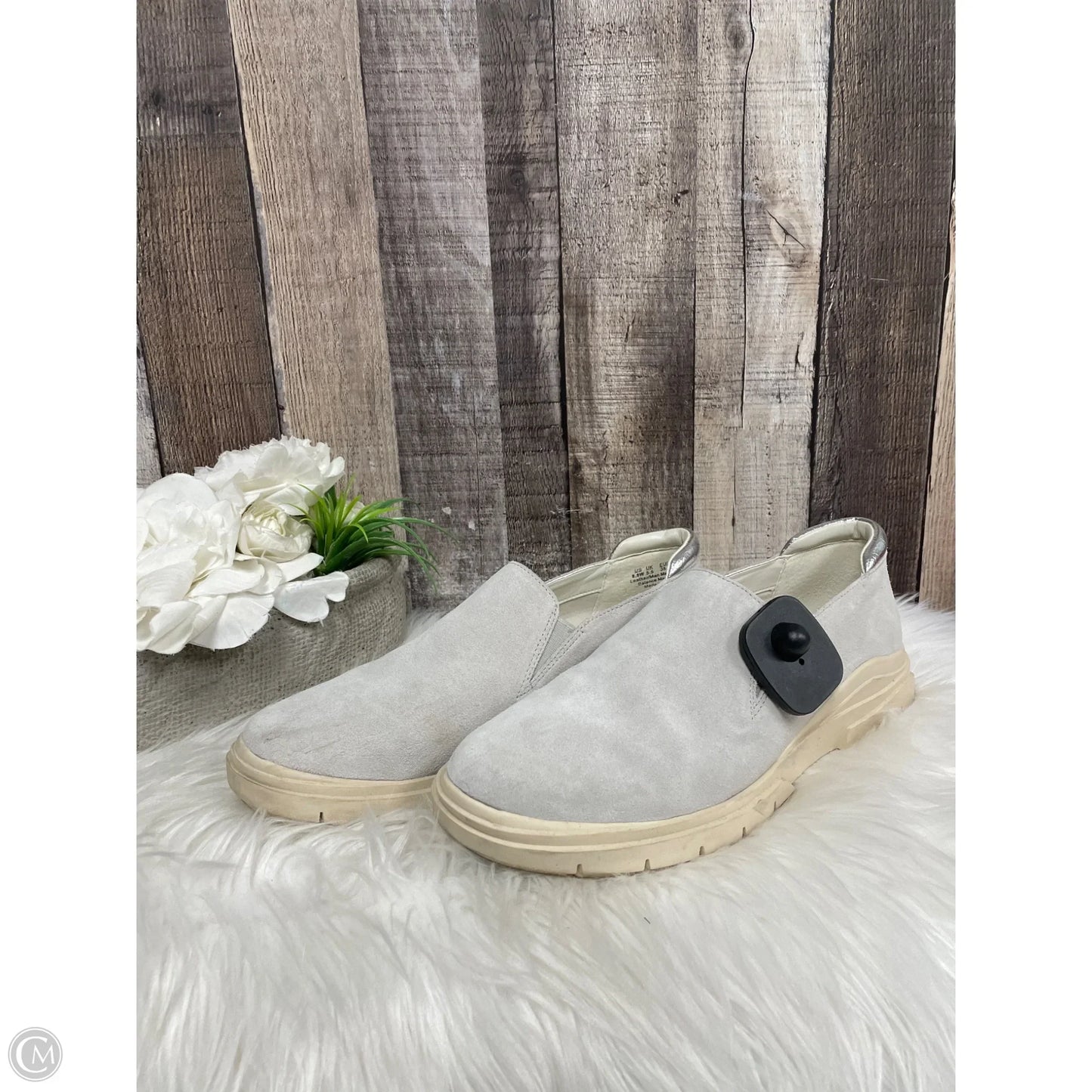 Shoes Flats By Franco Sarto In Grey, Size: 8.5