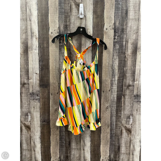 Top Sleeveless By Cabi In Multi-colored, Size: M