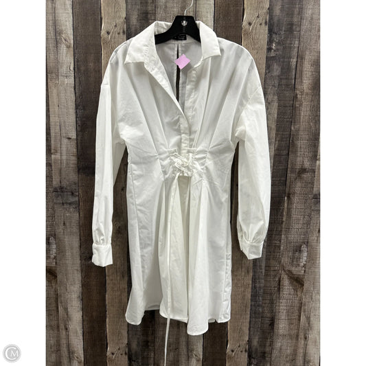 Dress Casual Short By Shein In White, Size: S