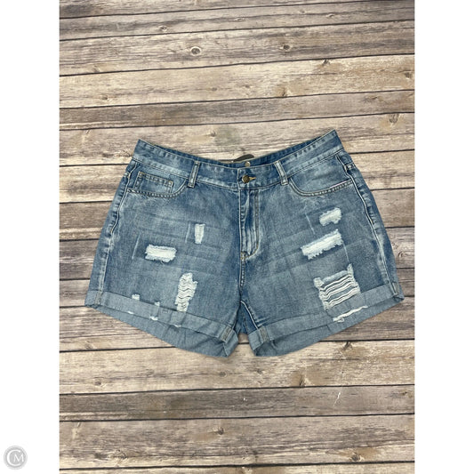 Shorts By Cmf In Blue Denim, Size: L