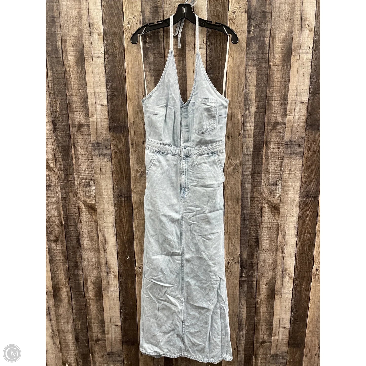 Dress Casual Maxi By Universal Thread In Blue Denim, Size: M