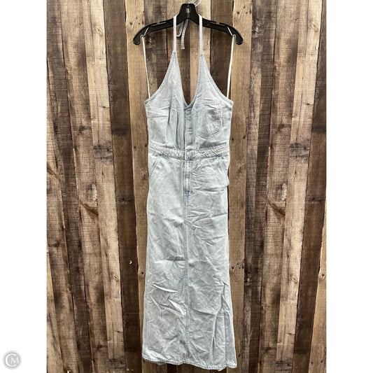 Dress Casual Maxi By Universal Thread In Blue Denim, Size: M