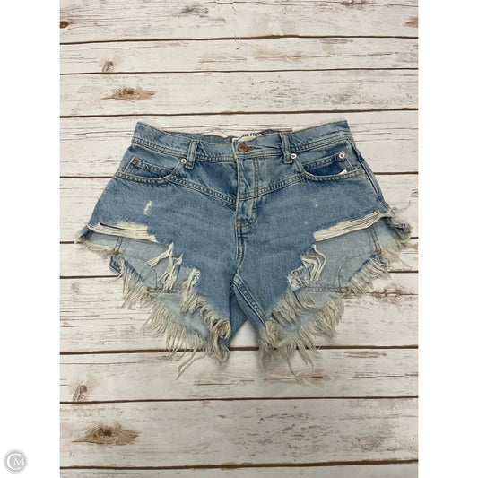 Shorts By We The Free In Blue Denim, Size: 2