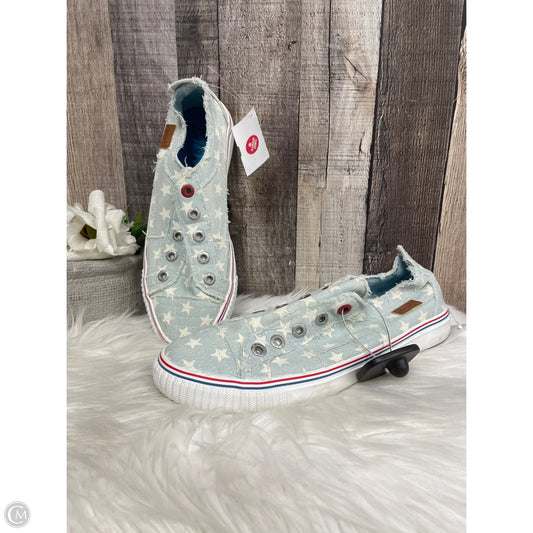 Shoes Sneakers By Blowfish In Blue & White, Size: 9.5