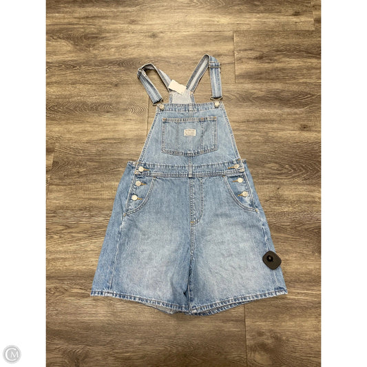 Romper By Levis In Blue Denim, Size: S