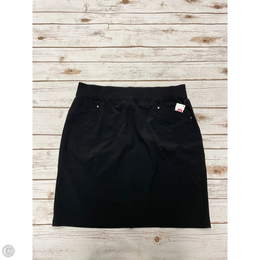 Athletic Skirt By Zenergy By Chicos In Black, Size: L
