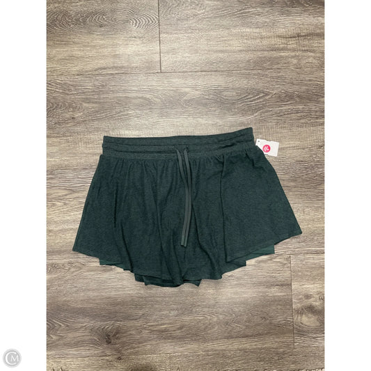 Athletic Shorts By Fabletics In Green, Size: M