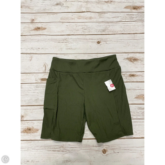 Athletic Shorts By No Boundaries In Green, Size: L
