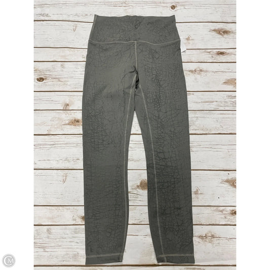 Athletic Leggings By Lululemon In Green, Size: 6