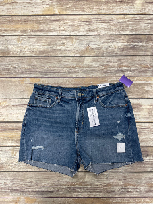 Blue Denim Shorts Old Navy, Size 14