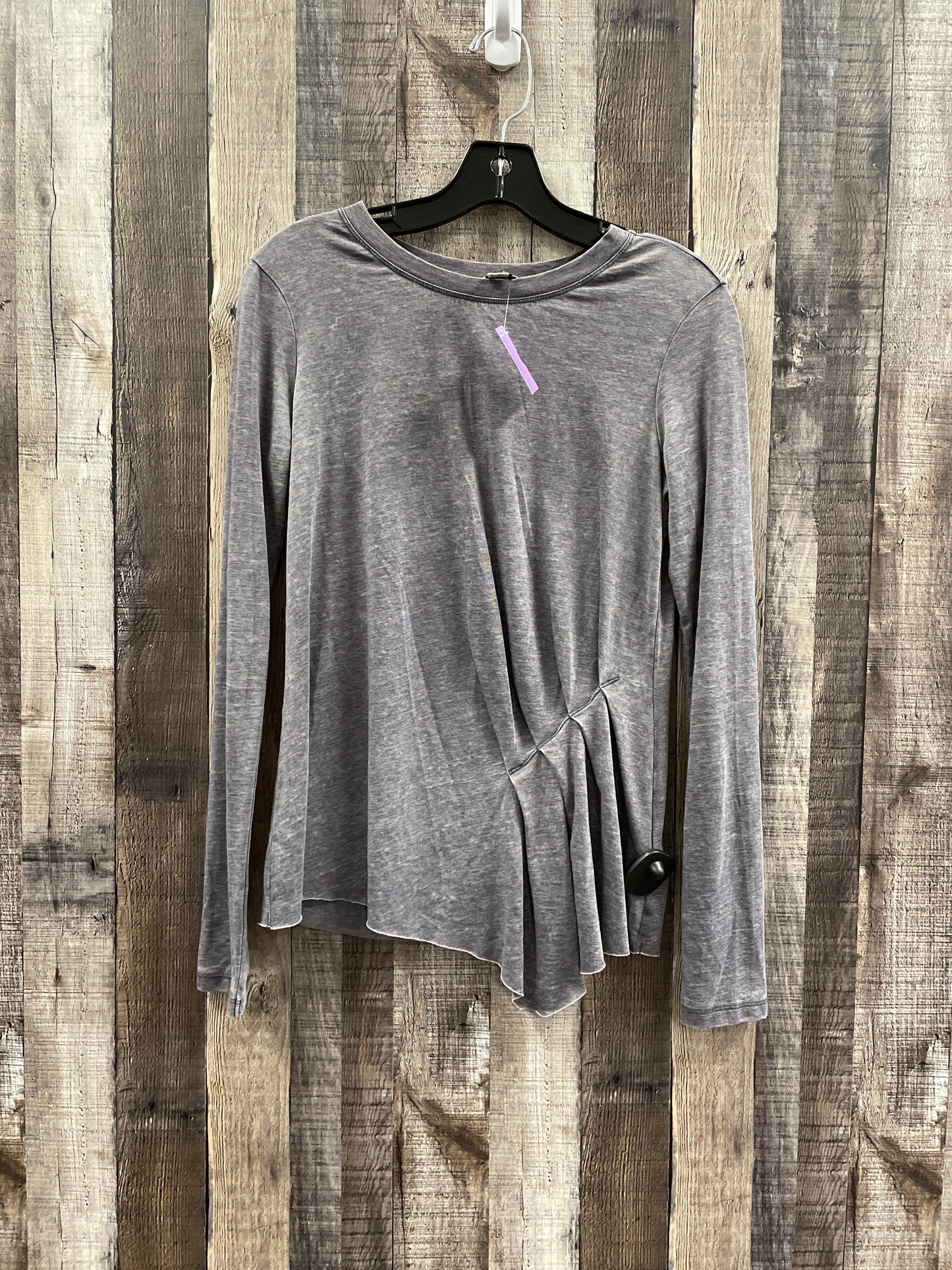 Grey Top Long Sleeve All Saints, Size S