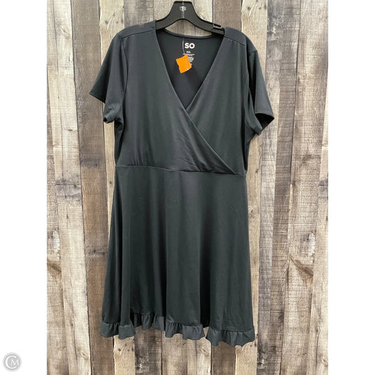Dress Casual Short By So In Black, Size: Xxl