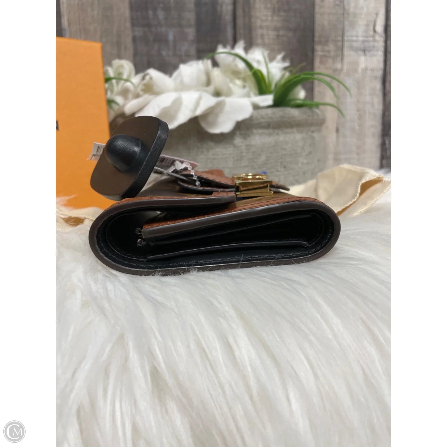 Wallet Luxury Designer By Louis Vuitton, Size: Small