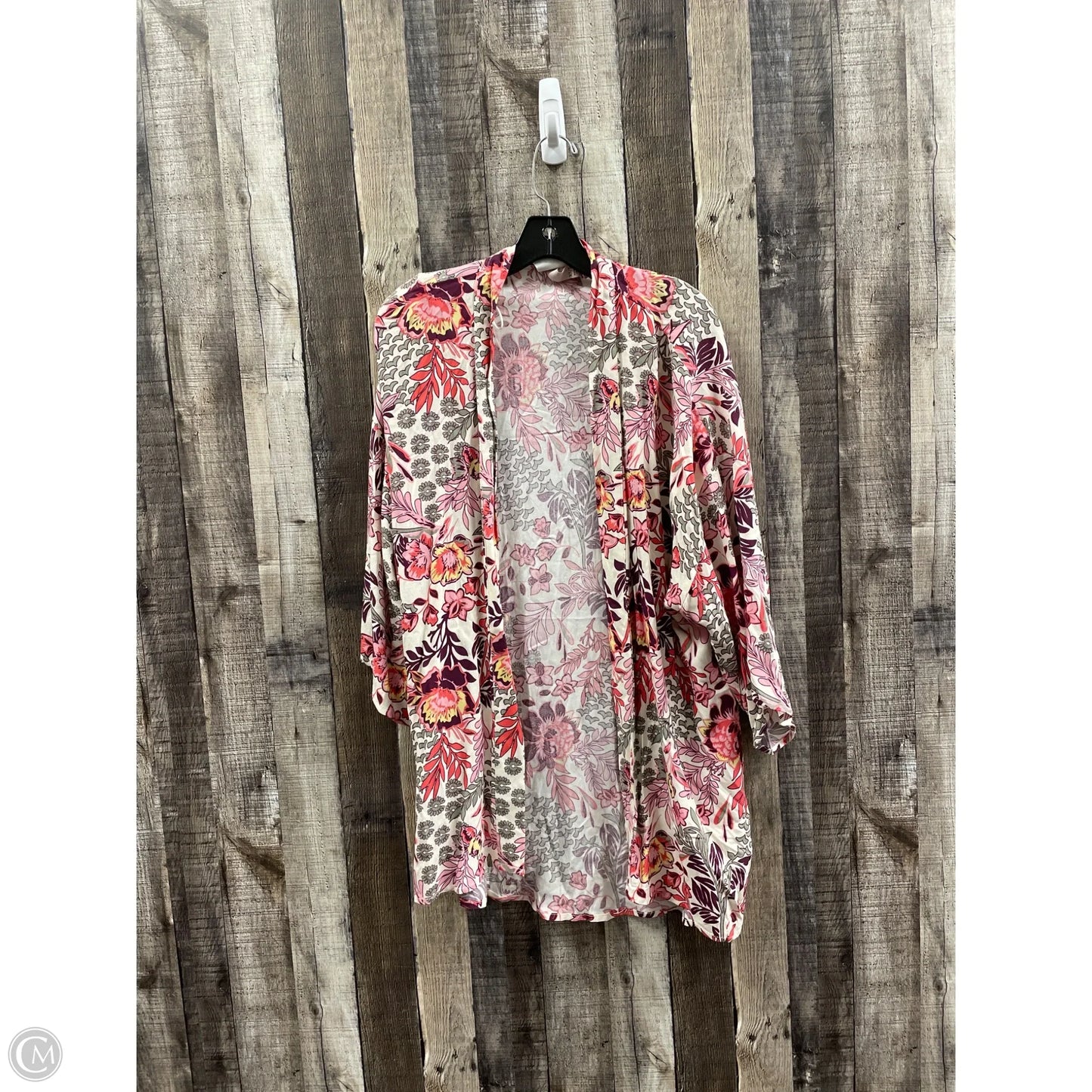 Kimono By Knox Rose In Floral Print, Size: Xs