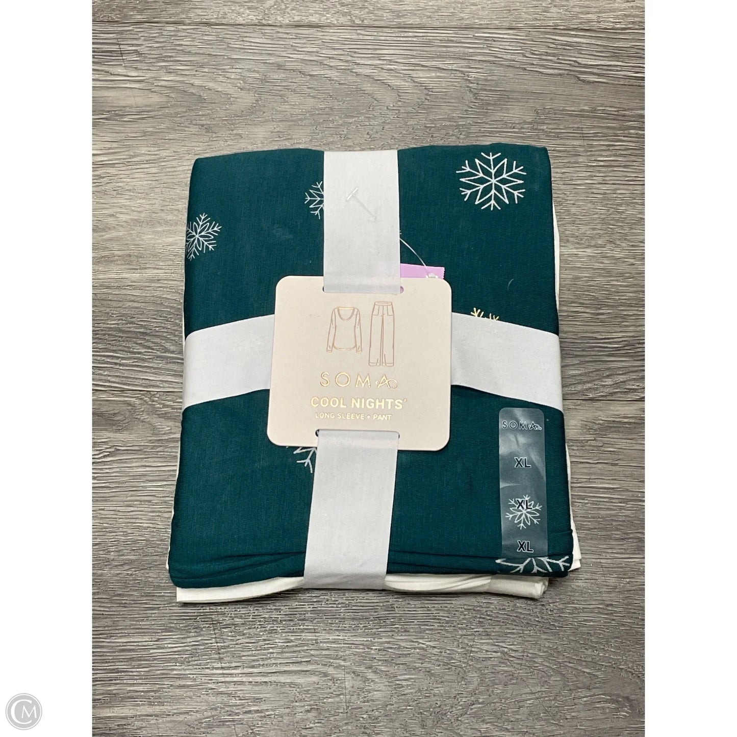 Pajamas 2pc By Soma In Green, Size: Xl