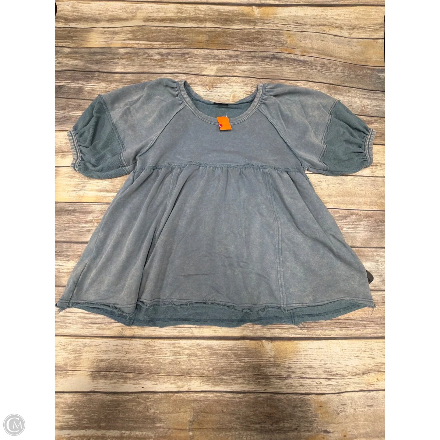 Sweatshirt Crewneck By Mittoshop In Blue, Size: S