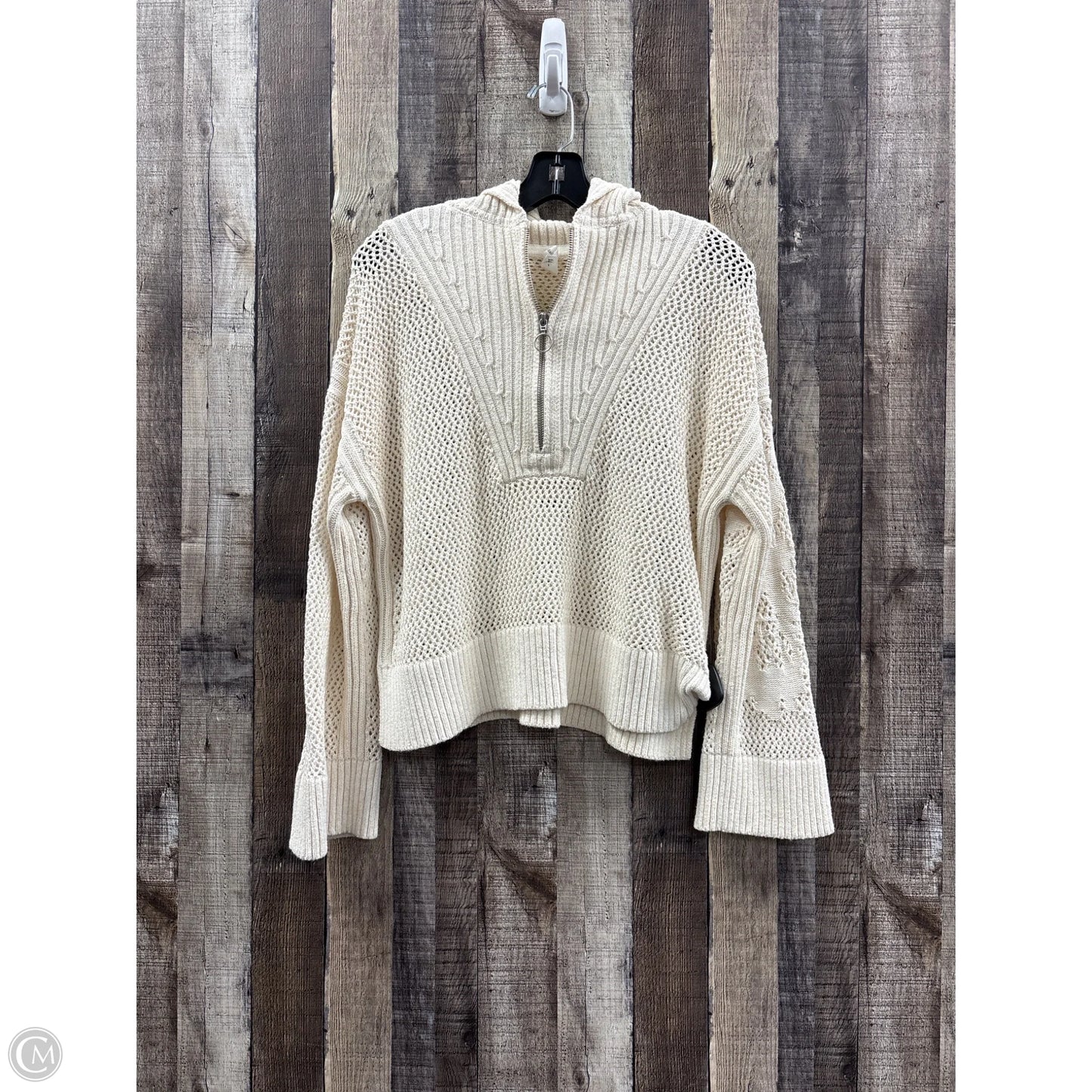 Sweater By Daily Practice By Anthropologie In Ivory, Size: S