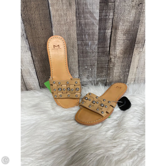 Sandals Flats By Marc Fisher In Tan, Size: 8
