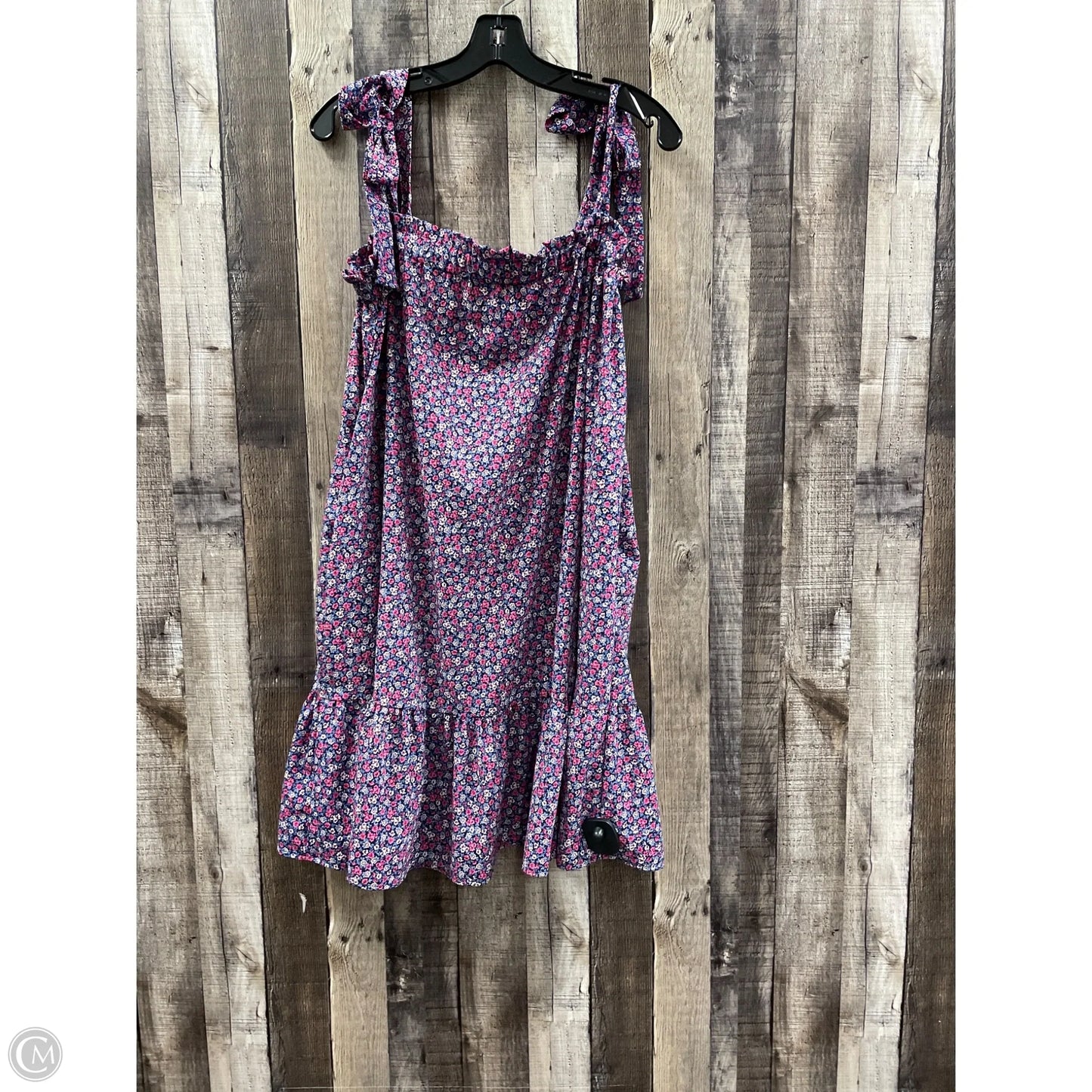 Dress Casual Midi By Haptics In Floral Print, Size: L