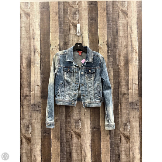 Jacket Denim By Arizona In Blue Denim, Size: M