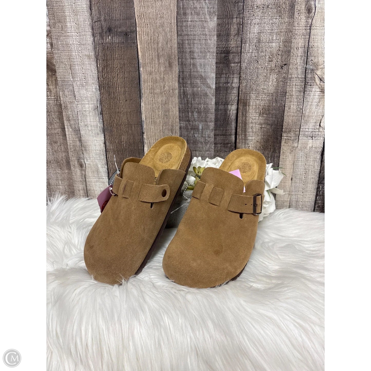 Shoes Flats By Cushionaire In Brown, Size: 10