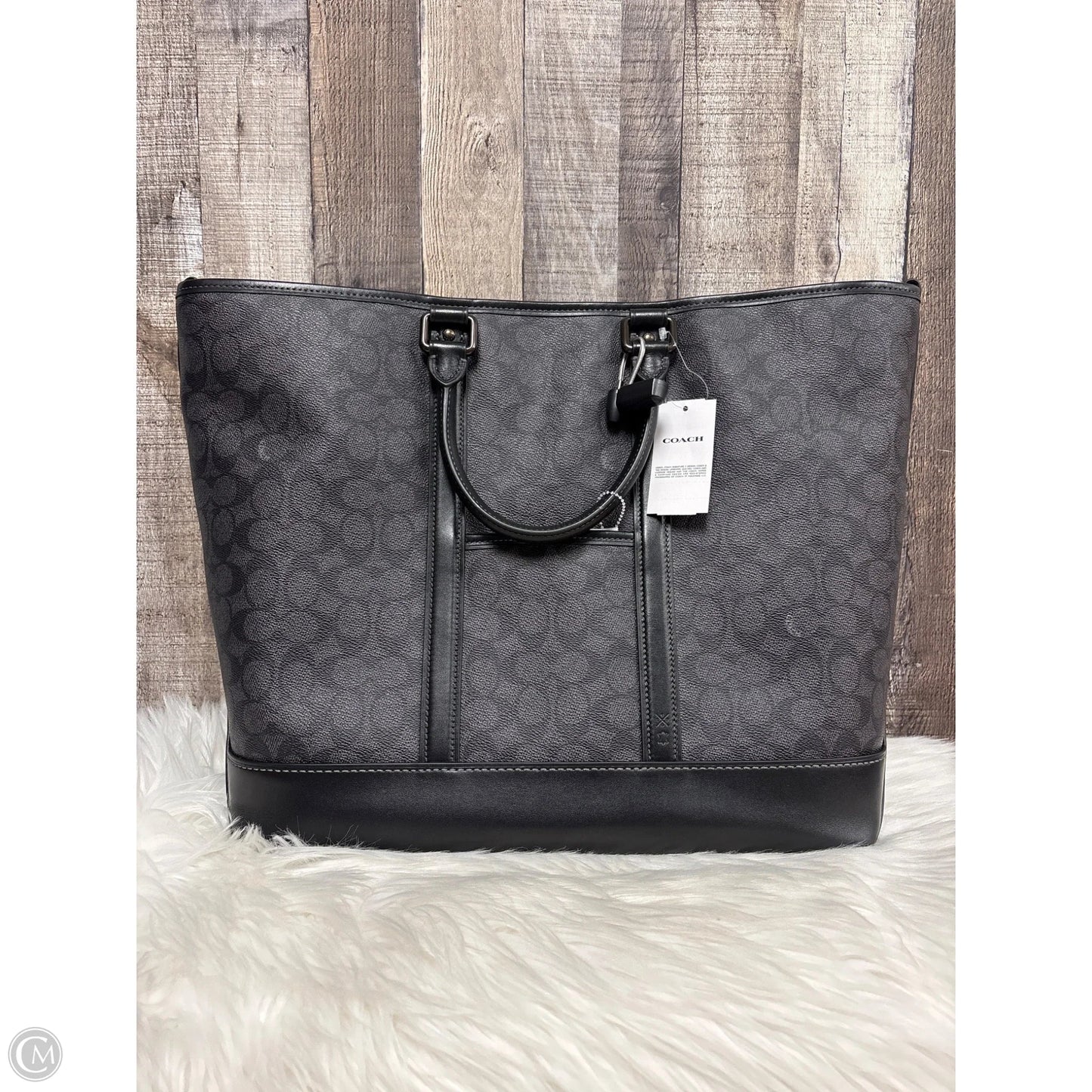 Tote Designer By Coach, Size: Large