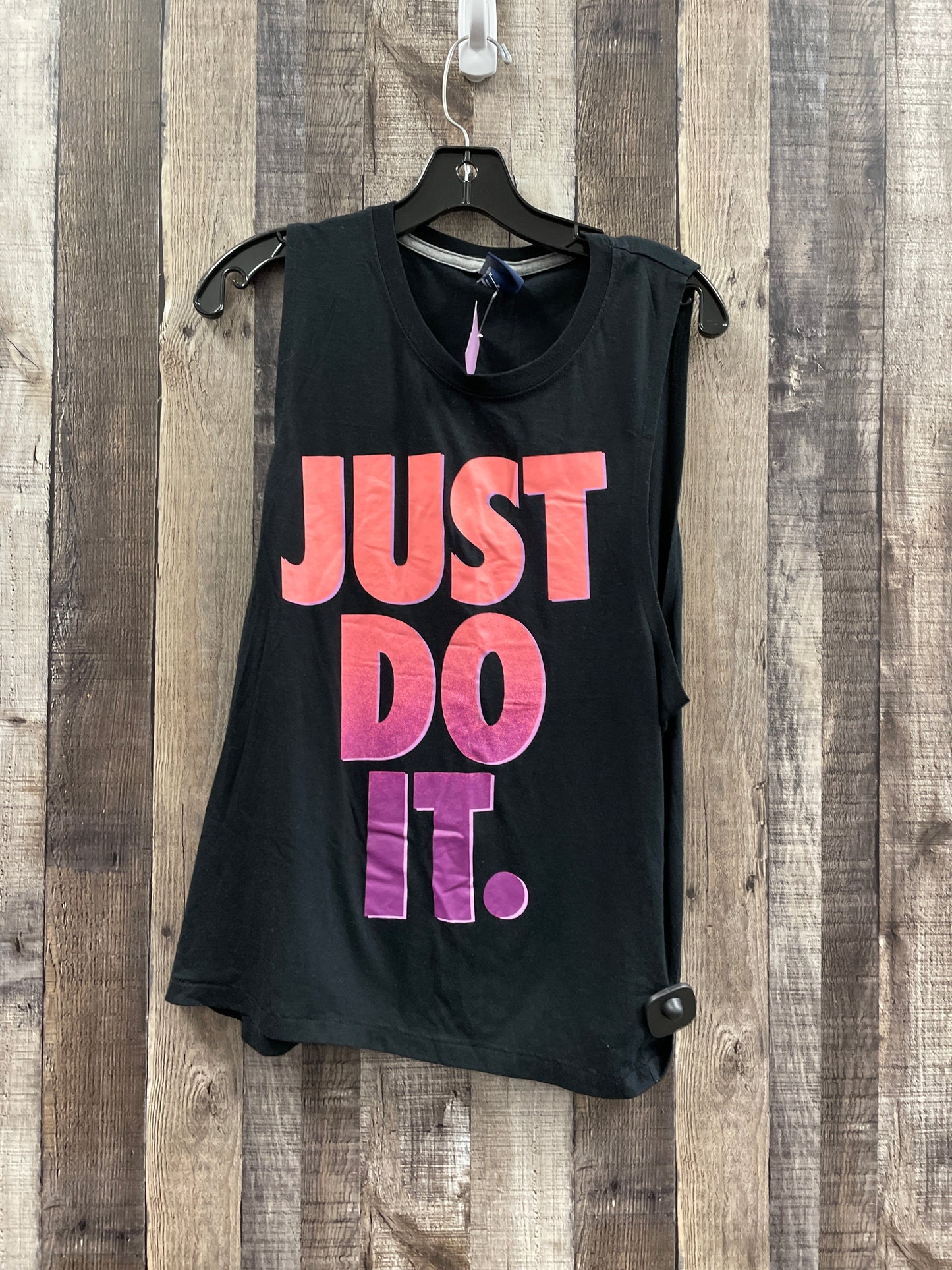 Black Athletic Tank Top Nike, Size M