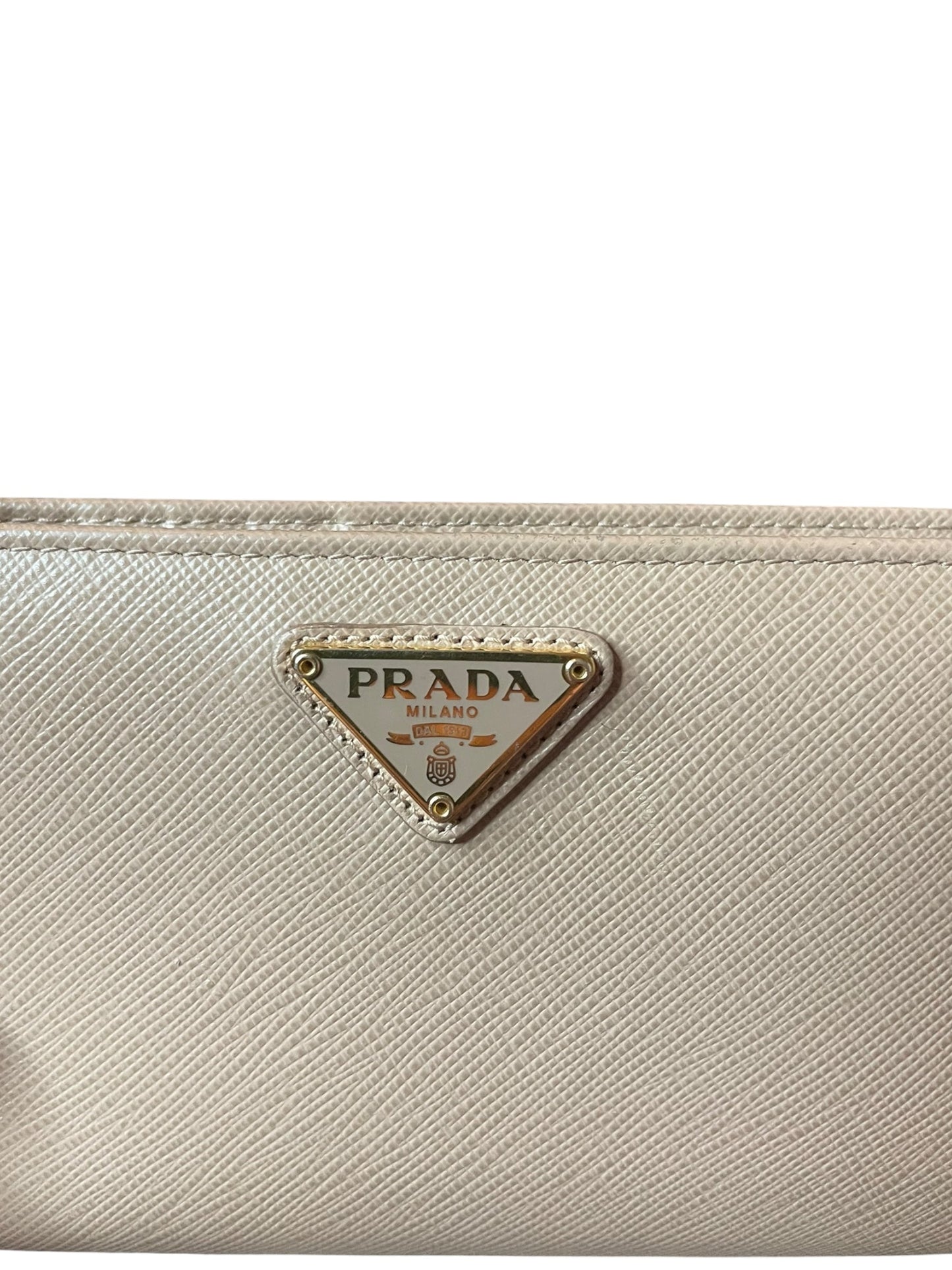 Wallet Luxury Designer By Prada, Size: Large