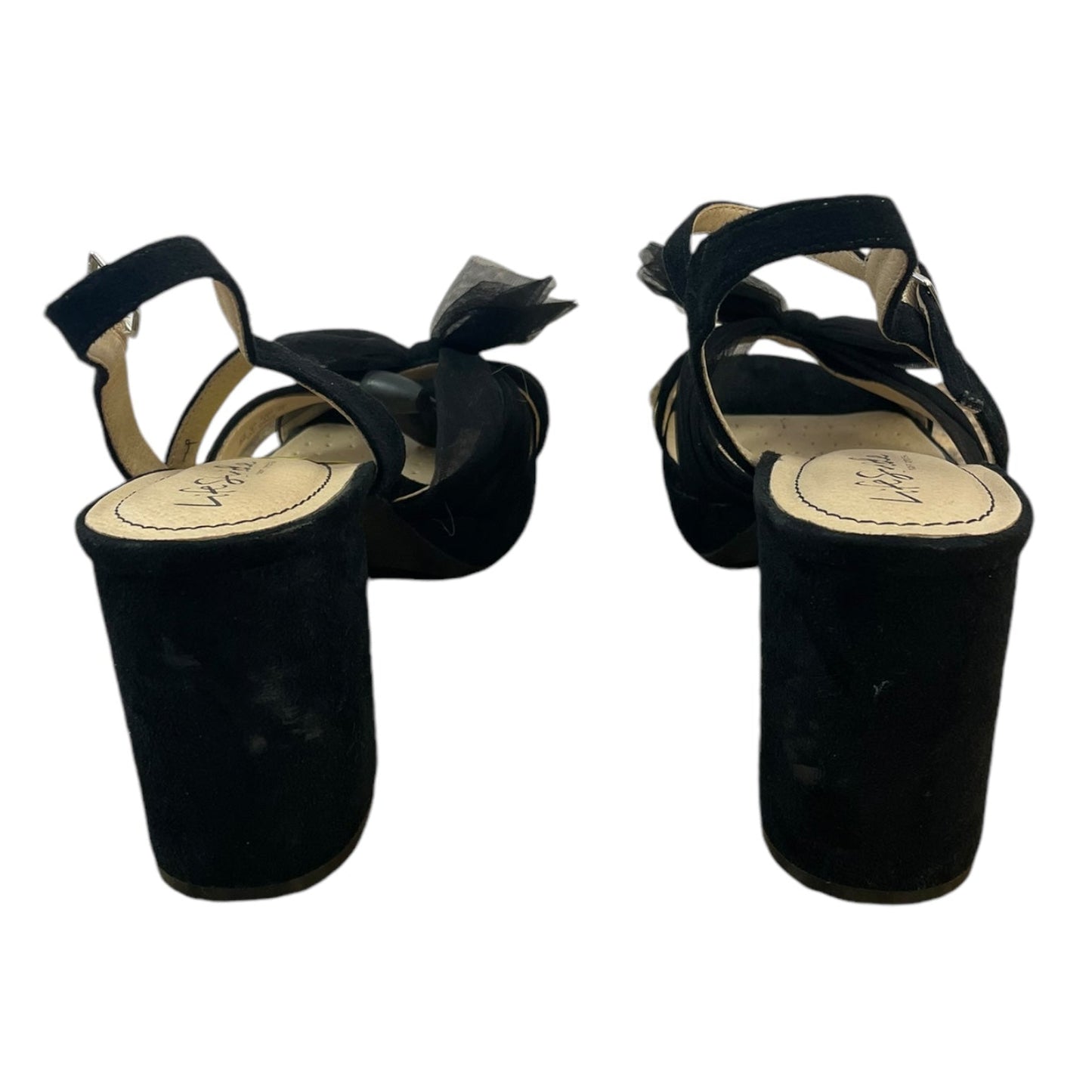 Sandals Heels Block By Life Stride In Black, Size: 10