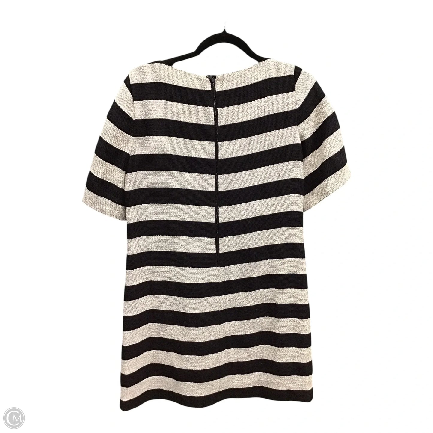 Dress Designer By Alice + Olivia In Black & Tan, Size: 8