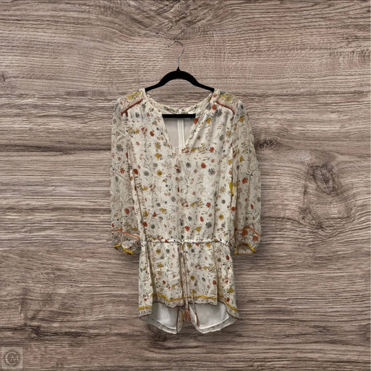 Romper By Joie In Floral Print, Size: L