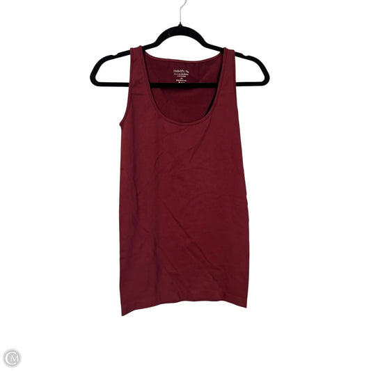 Top Sleeveless By Zenana Outfitters In Maroon, Size: L